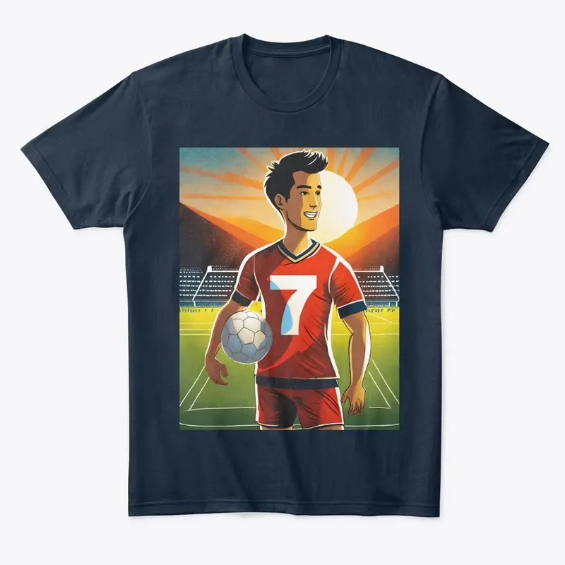 Football In The Sunset Design