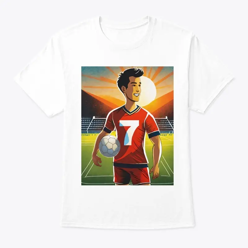 Football In The Sunset Design