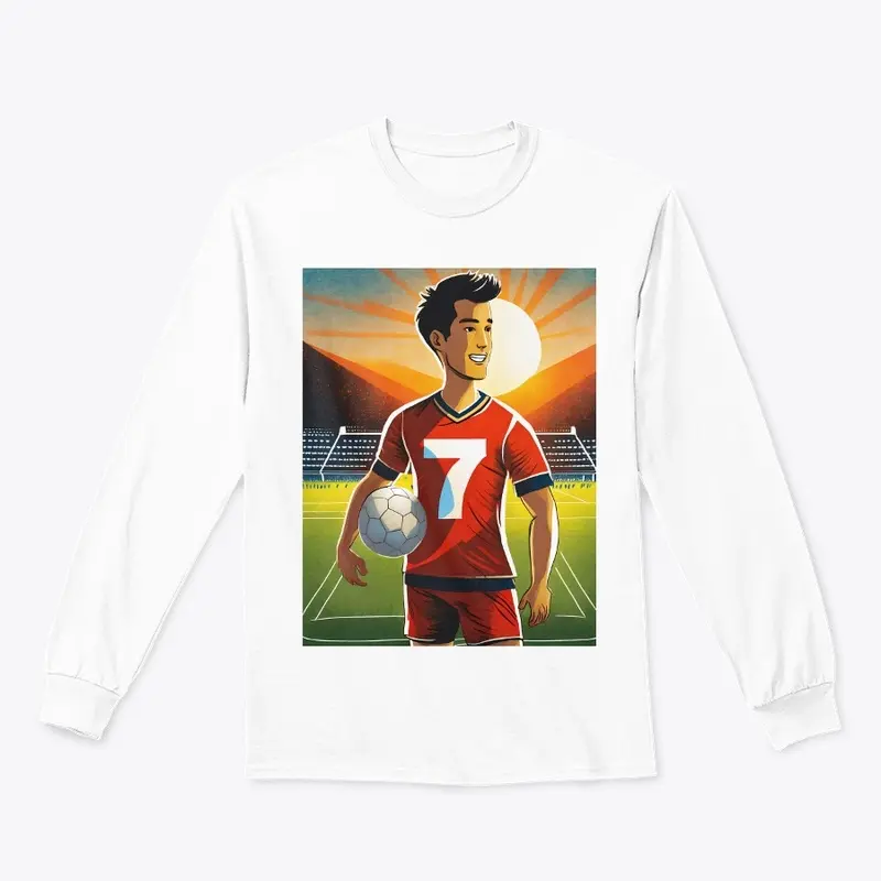 Football In The Sunset Design