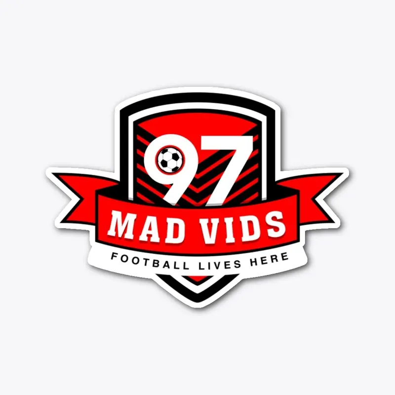 Madvids97 Channel Logo Design apparel